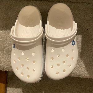 White Crocs
